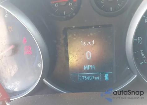 2012 Chevrolet Cruze 2Lt из США, поврежденный, VIN 1G1PG5SC3C7167424